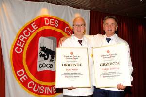 Ehrenpräsident Beat Weibel und Vize Ehrenpräsident Fridolin Schilling